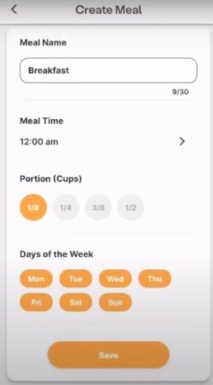 Feeder Robot portion setting