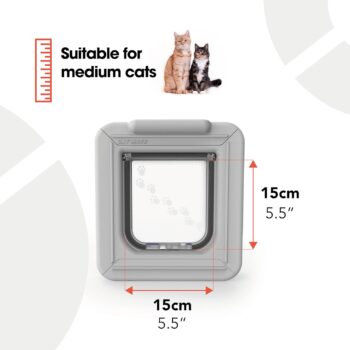 Cat Mate Elite selective cat door dimensions