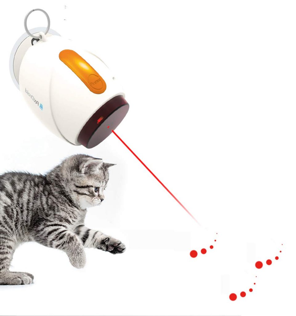 automatic laser cat toy with timer